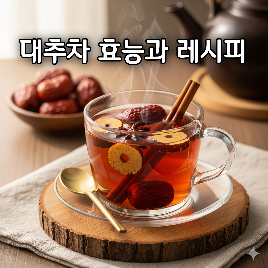 🍂 대추차 효능과 레시피 | 면역력과 숙면에 좋은 건강차 – Texas Life with Cats